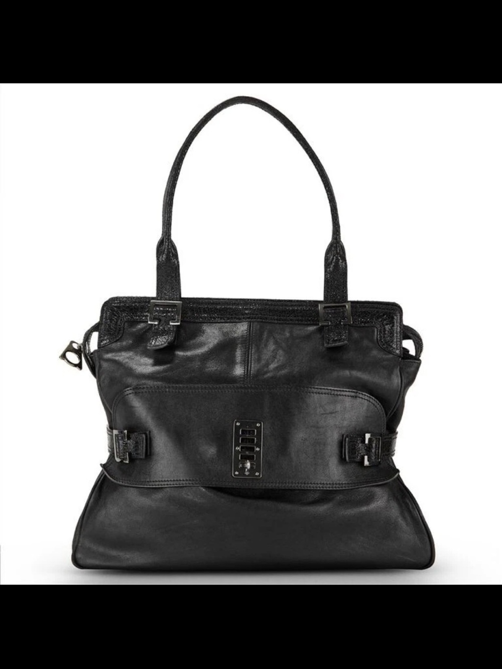 Mulberry Black Leather Shoulder Bag